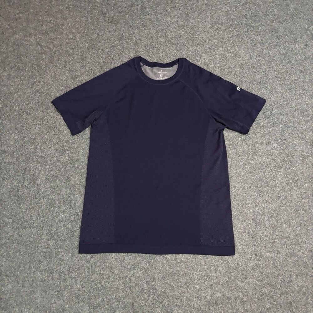 Fabletics Performance T-Shirt Mens Medium Blue Short Sleeve Workout Gym